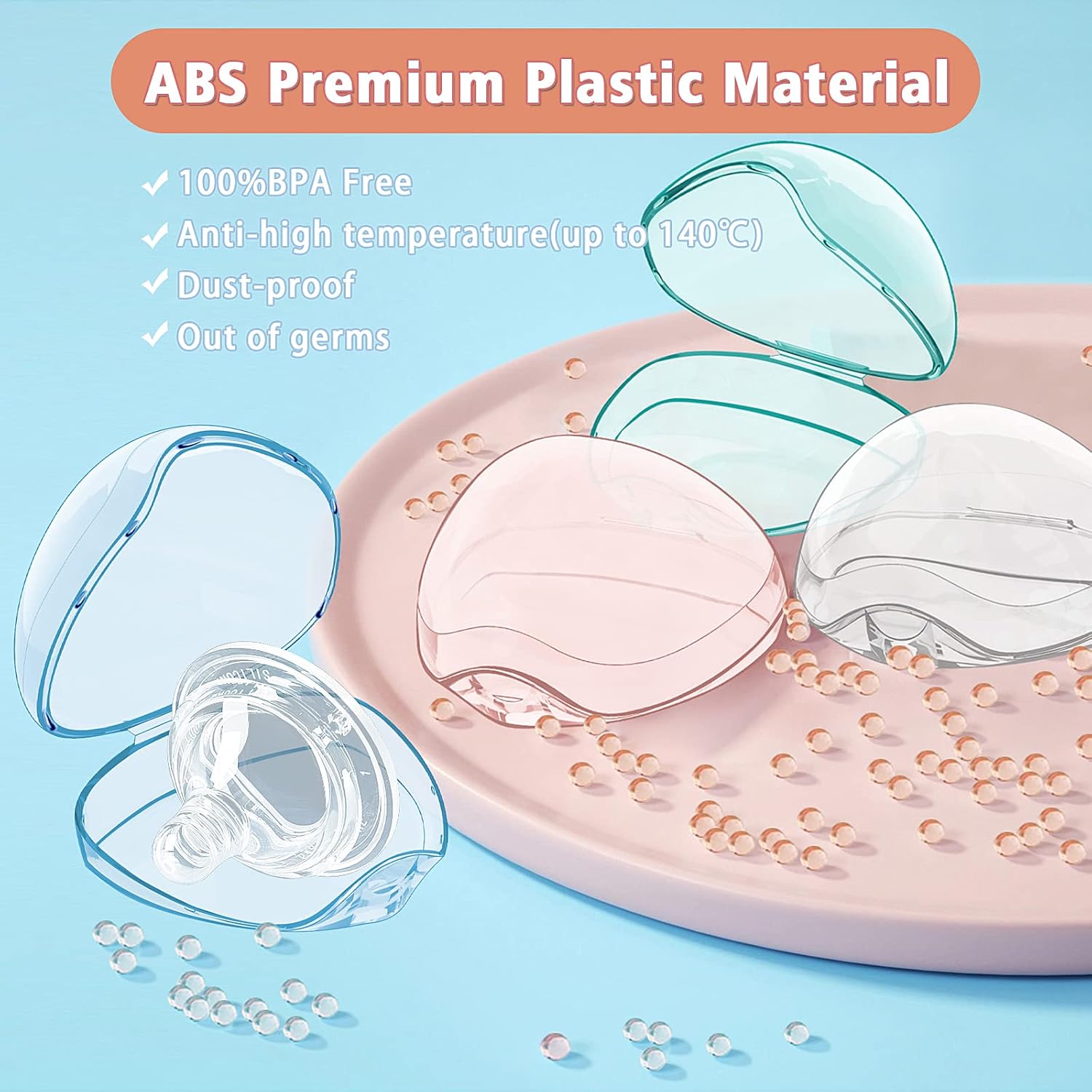 Baby Products Storage Box - Porte-sucette - 2/4 pièces - Étui