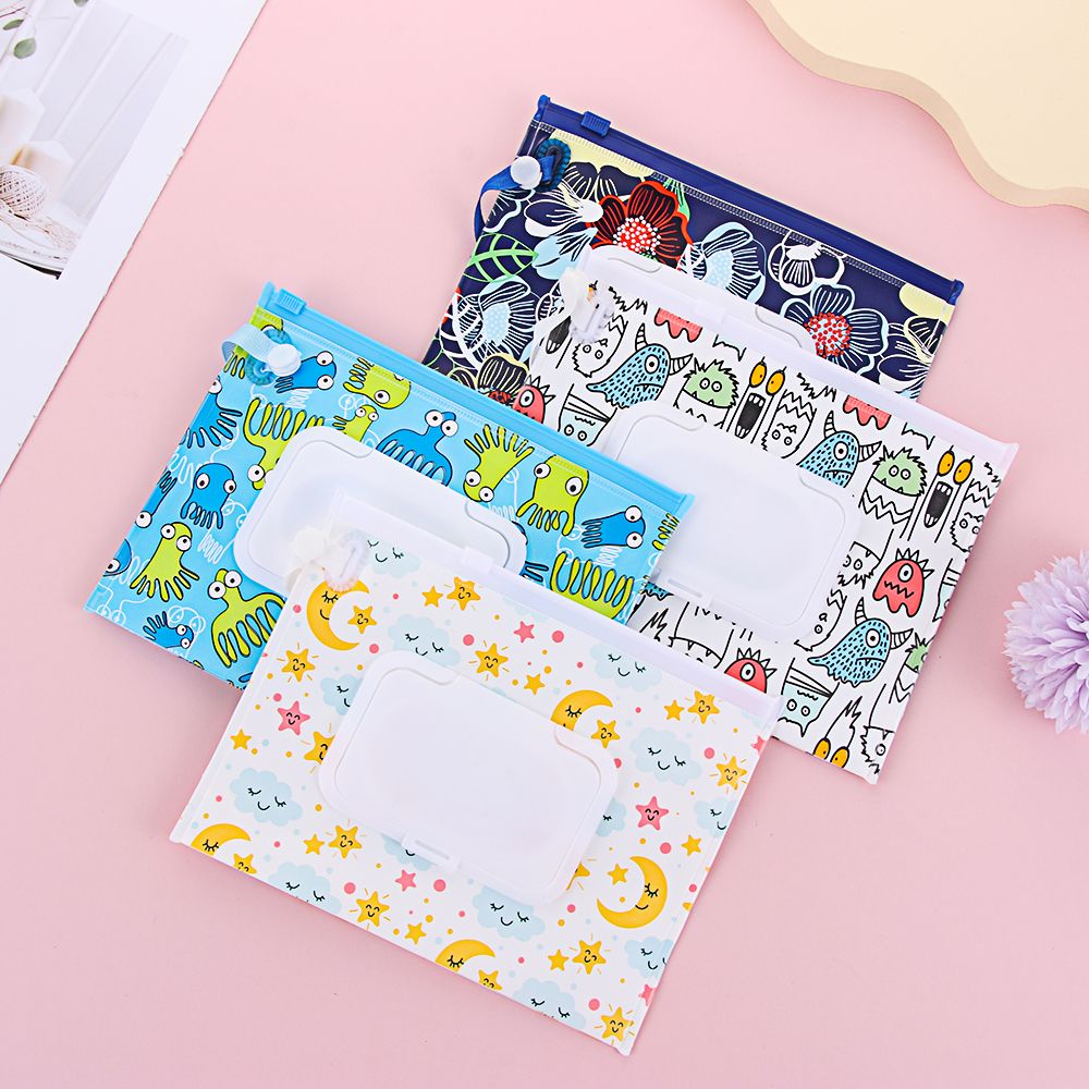 Baby Products Carry Bag - Sac de lingettes humides à couvercle