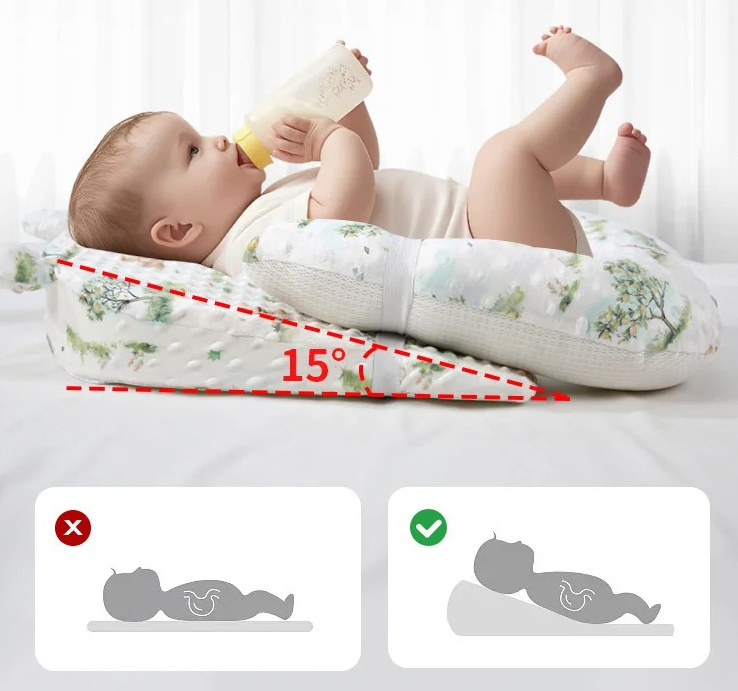 Oreiller pour bébé, protecteur - Anti-Roll Baby Pillow avis et prix