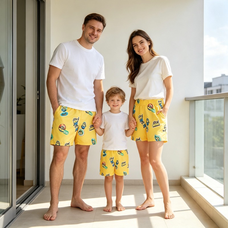 Shorts de bain imprimés Minion - Baby Products For Bathing avis et prix