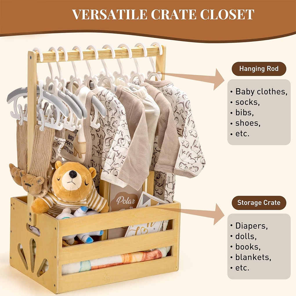 Grand mir de Rangement en Bois - Baby Products Storage Box avis et prix